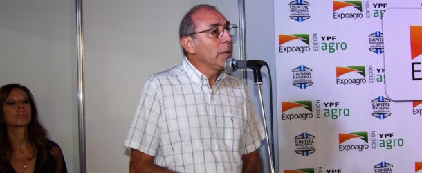 Miguel Simioni, presidente de la BCR   en Expoagro 2023